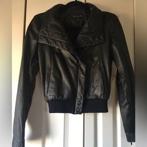 Kenneth Cole New York leather jacket, size XS